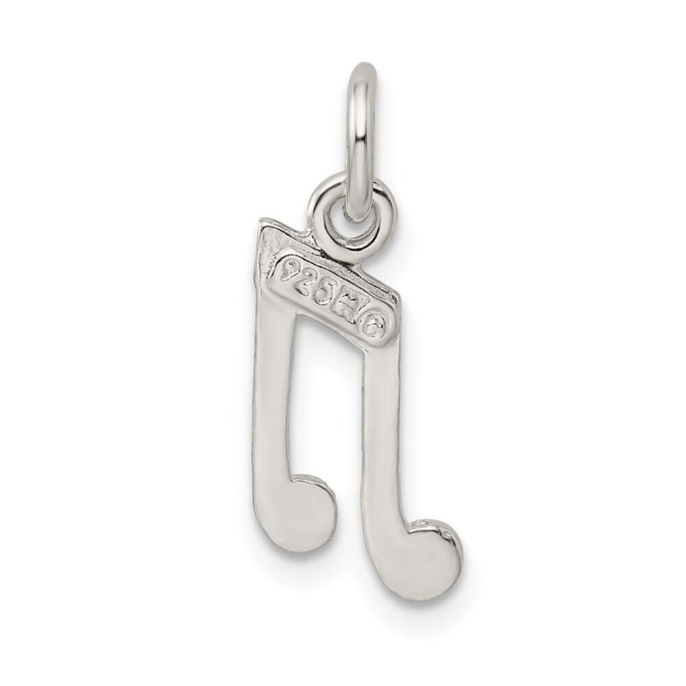Kazi Luxury Sterling Silver Music Notes Charm - image 4